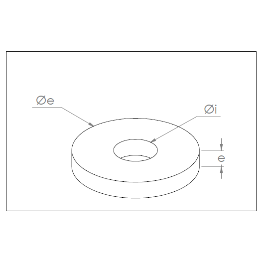 Neodymium Iron-Boron ring