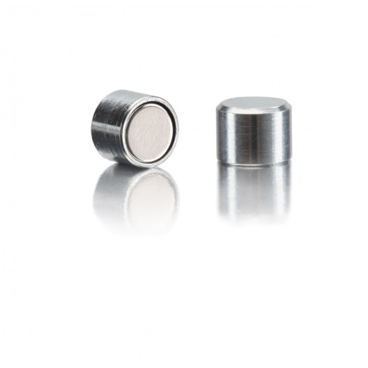Neodymium Iron-Boron pot magnets without threaded hole