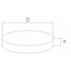 Ferrites magnetic disks