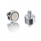 Neodymium Iron-Boron pots with threaded pin