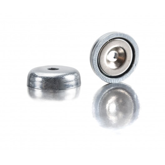 Neodymium Iron-Boron pots with bore and counter bore