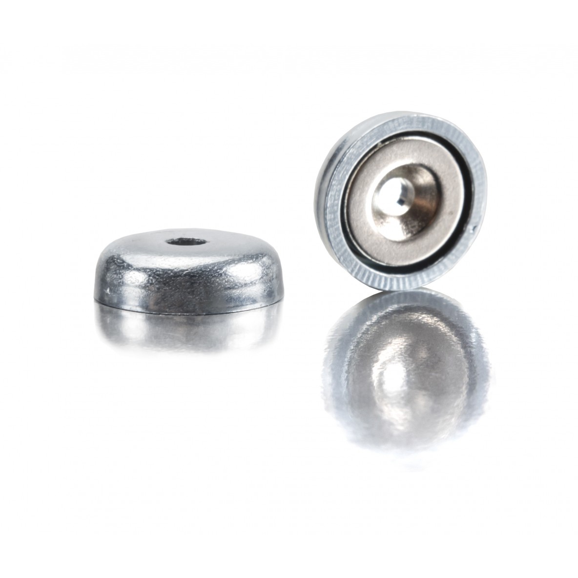 Neodymium Iron-Boron pots with bore and counter bore