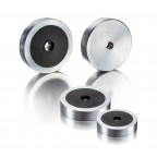 Neodymium Iron-Boron drilled and tapped pots