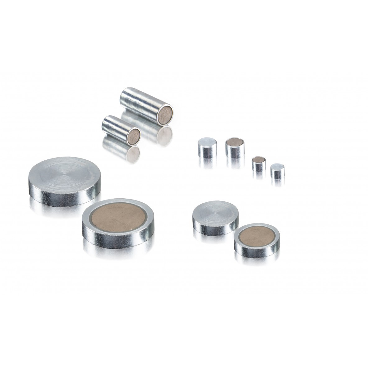 Samarium-Cobalt pot magnets without threaded hole