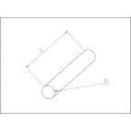 Barreaux cylindriques Alnico