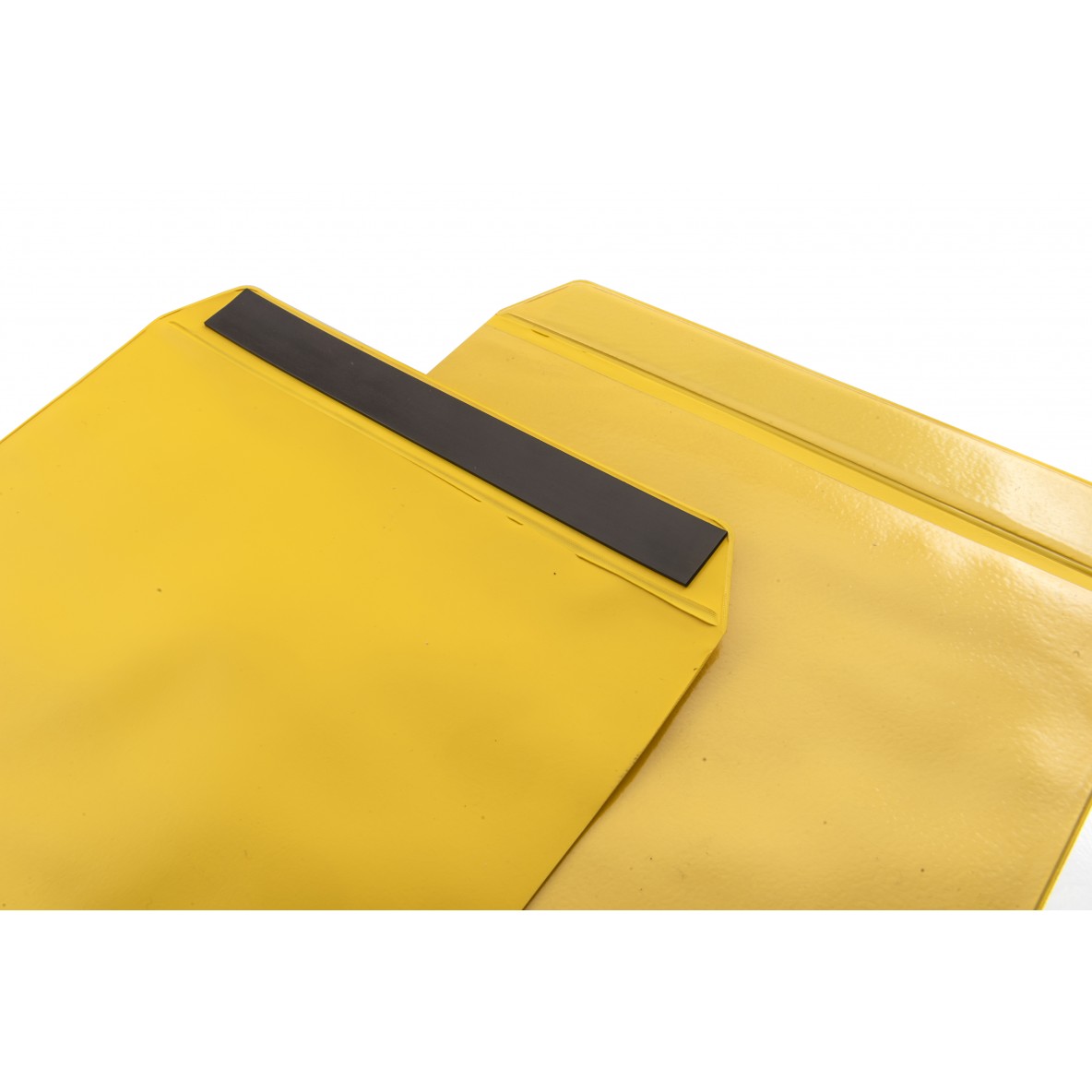 Pochettes magnétiques jaunes