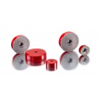 Alnico red pot with bore and counter bore