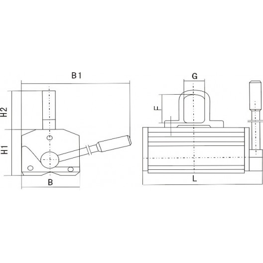 Permanent lifting magnets