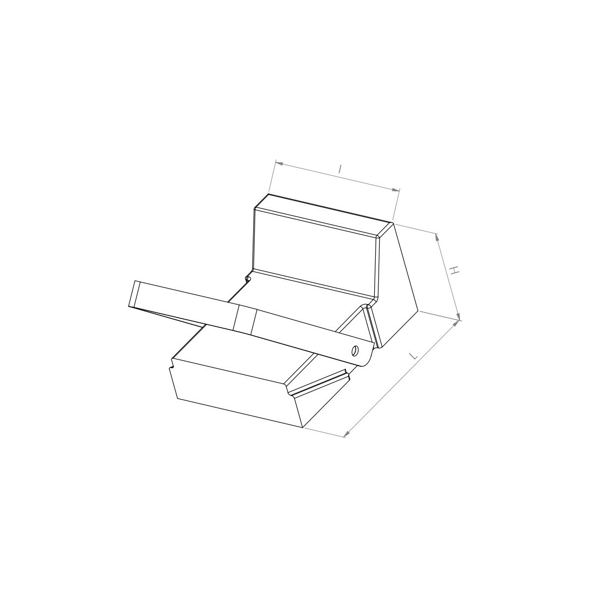 Magnetic blocks for formworks