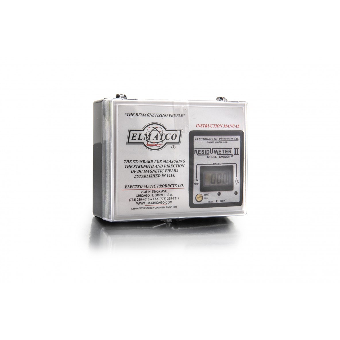Gaussmeter with digital display