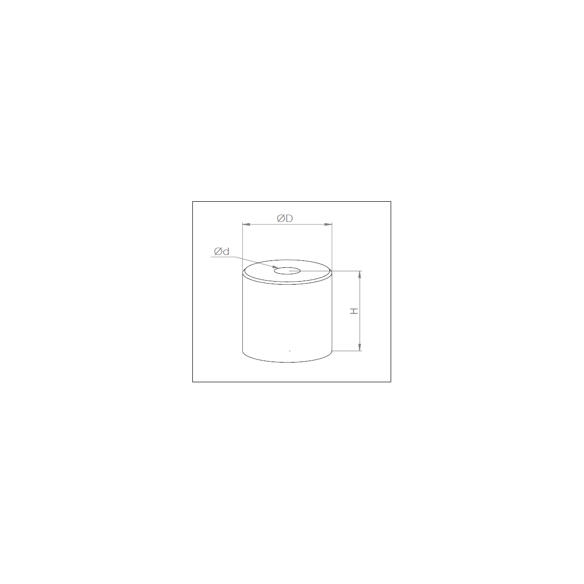 Alnico red holding magnet