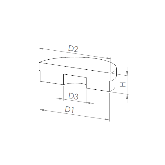 Ferrites mild steel core pots