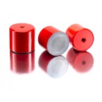 Ventouses magnétiques laquées rouges Alnico