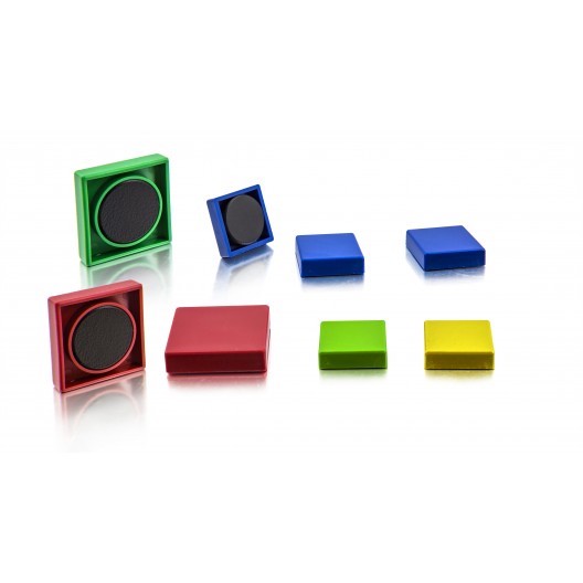 Punaises décoration plastique carrées